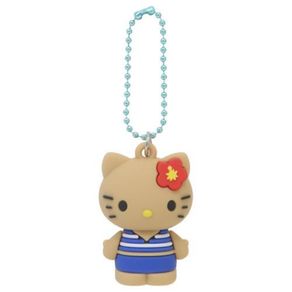 Hello kitty｜Y2K Tan PVC Keychain｜45×30×25mm approx.