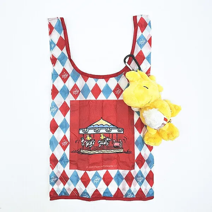 Snoopy｜Peanuts Eco Bag Plush Keychain｜H19 x W14 x D12cm approx.