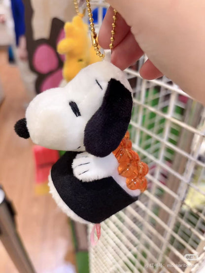 Snoopy｜Peanuts Sushi Mascot Holder /Plush Keychain｜ 9.5×8×9cm approx.