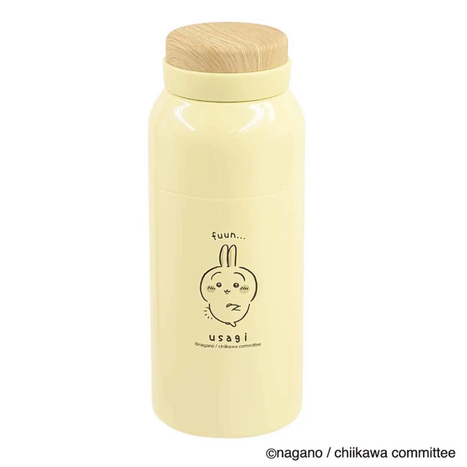 chiikawa｜真空不锈钢木盖便携保温保冷杯｜350ml