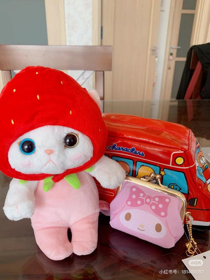 choo choo cat｜White cat Plush Dolls/Plush Toy-S｜H18cm approx.