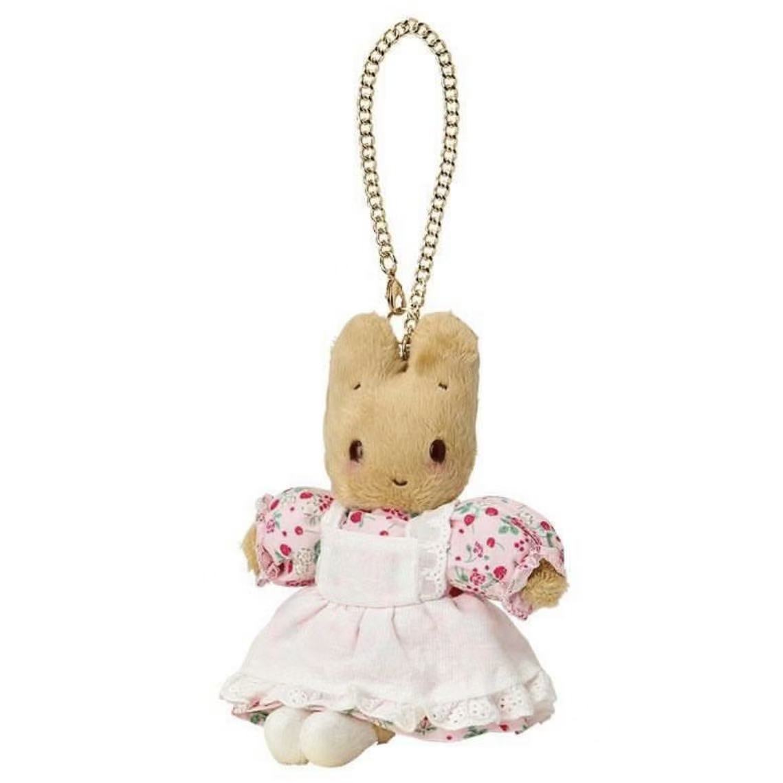 Sanrio｜Marron Cream 40th anniversary Mascot Holder /Plush Keychain｜11cm W x 5cm D x 15cm approx.