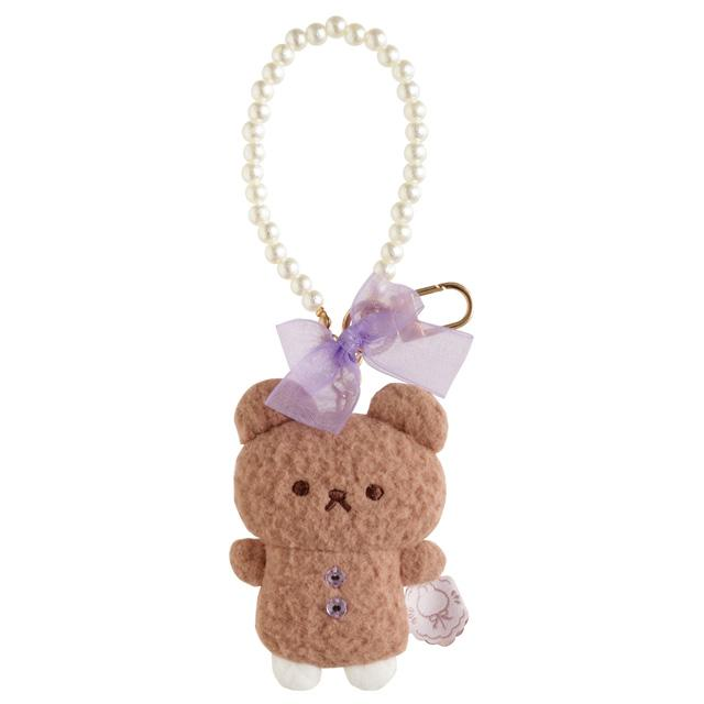SANX｜Sugar Cocomoo Tulle Mascot Holder /Plush Keychain｜H75 x W60 x D25mm approx.