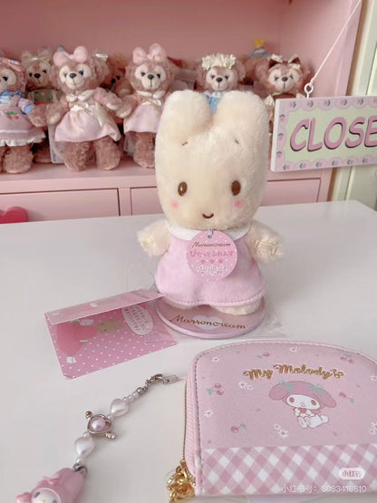 Sanrio三丽鸥｜Plush Doll (S) - Marron Cream : Pitatto Friends｜11×6×16.5cm approx.