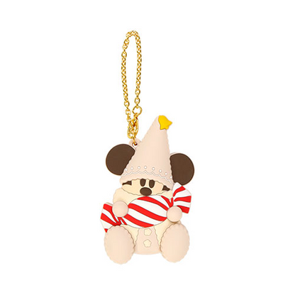 Disney迪士尼 ｜Merry Lil RingRing Mickey东迪2024圣诞精灵妖精米奇系列硅胶零钱包挂件/包挂/背面有拉链