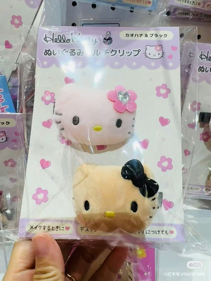 Hello kitty｜Lolita Plush Multipurpose Clip Set｜H48 x W80 x D20mm approx.
