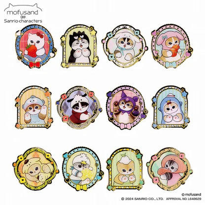 Mofusand｜Sanrio Characters Pins Collection 2 blindbox/blindbag/All  12 types｜1pcs