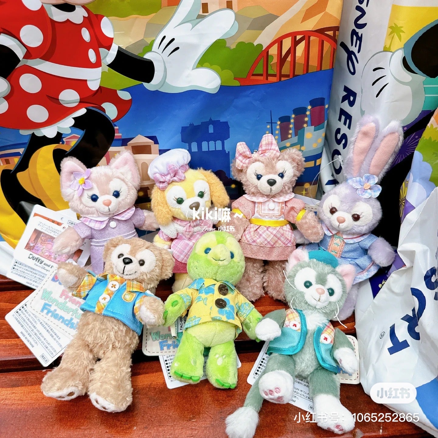 Disney ｜Mascot Holder东迪2024夏日剧场系列七宝站姿挂件/包挂