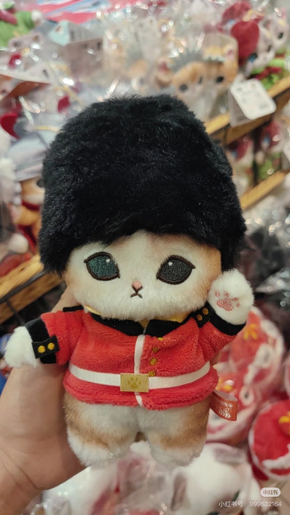 Mofusand｜Mofumofu Journey Royal Guard Mascot Holder /Plush Keychain｜H150 x W135 x D90mm approx.