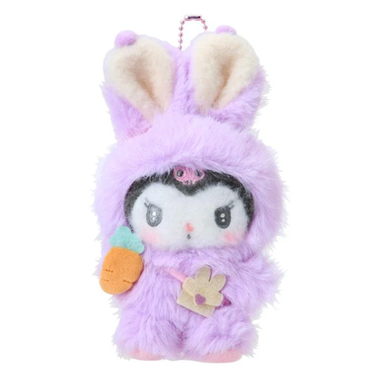 Sanrio｜Puffy Ear Rabbit Club Mascot Holder /Plush Keychain｜11×7×20cm approx.