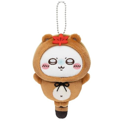 chiikawa｜ Tanuki Damon plush keychain