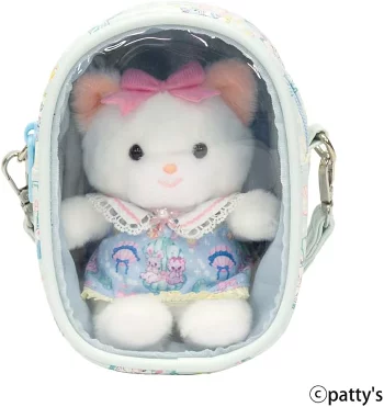 Sanrio｜SWIMMER ✖️ Yoshitoku Retro Outfit &amp; Pouch Set｜W9 x D8 x 12cm approx.