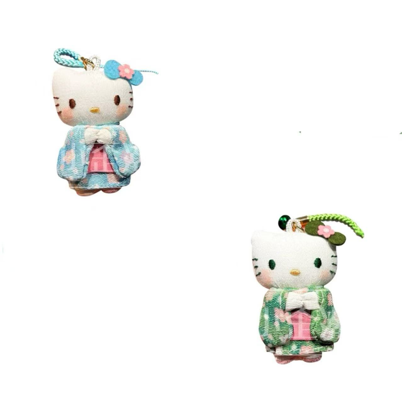 Sanrio｜Kimono Hello Kitty Phone Charm /Plush Keychain｜40×160mm approx.