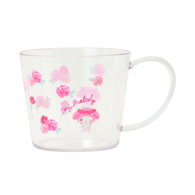 Sanrio｜Watercolor Flower Clear Mug｜330ml
