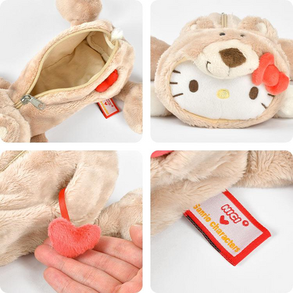 NICI｜Nici X Sanrio Plush Pencil Case ｜ H10 x W27 x D27cm approx.