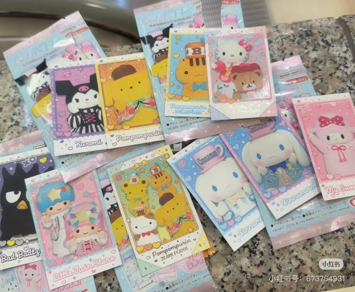 Sanrio｜Heart Character Portrait Sanrio Characters Live Character Ver. 2 mystery bag/blind box/All 24 types｜1pcs