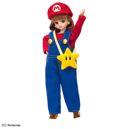 【limit 1】Licca｜Super Mario Licca-chan Mario Doll｜W125×H265×D42mm approx.
