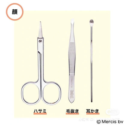 Miffy米菲｜可爱指甲剪套组/指甲刀/可爱小盒子/每个工具上都有米菲图案
