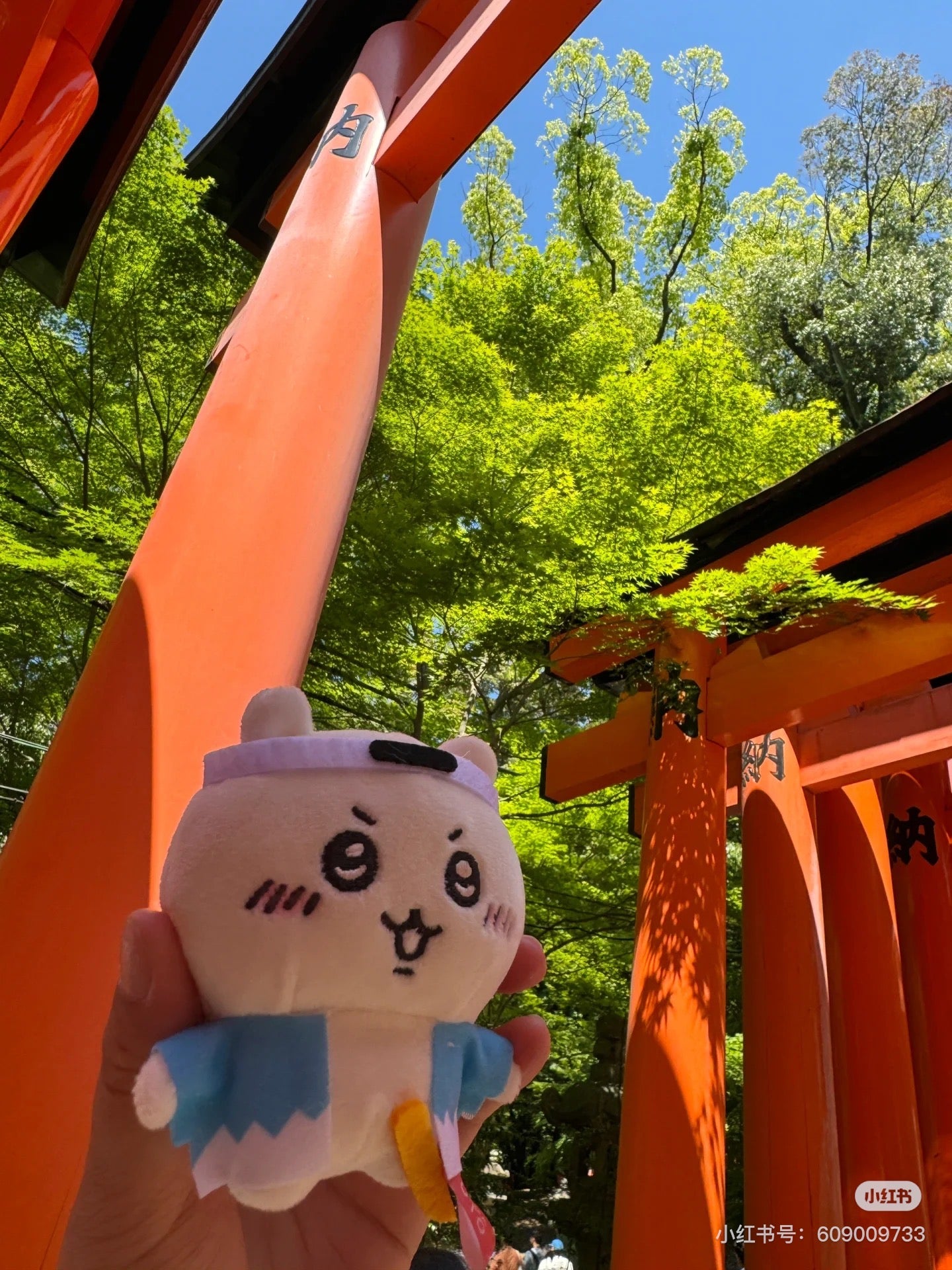 Chiikawa 吉伊卡哇｜京都新选组限定毛绒挂件｜約H90×W180ｍｍ