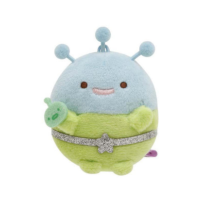 Sumikko gurashi角落生物｜ufo外星人神秘朋友限定毛绒mini公仔/玩偶三只组｜55 x 50 x 40 mm