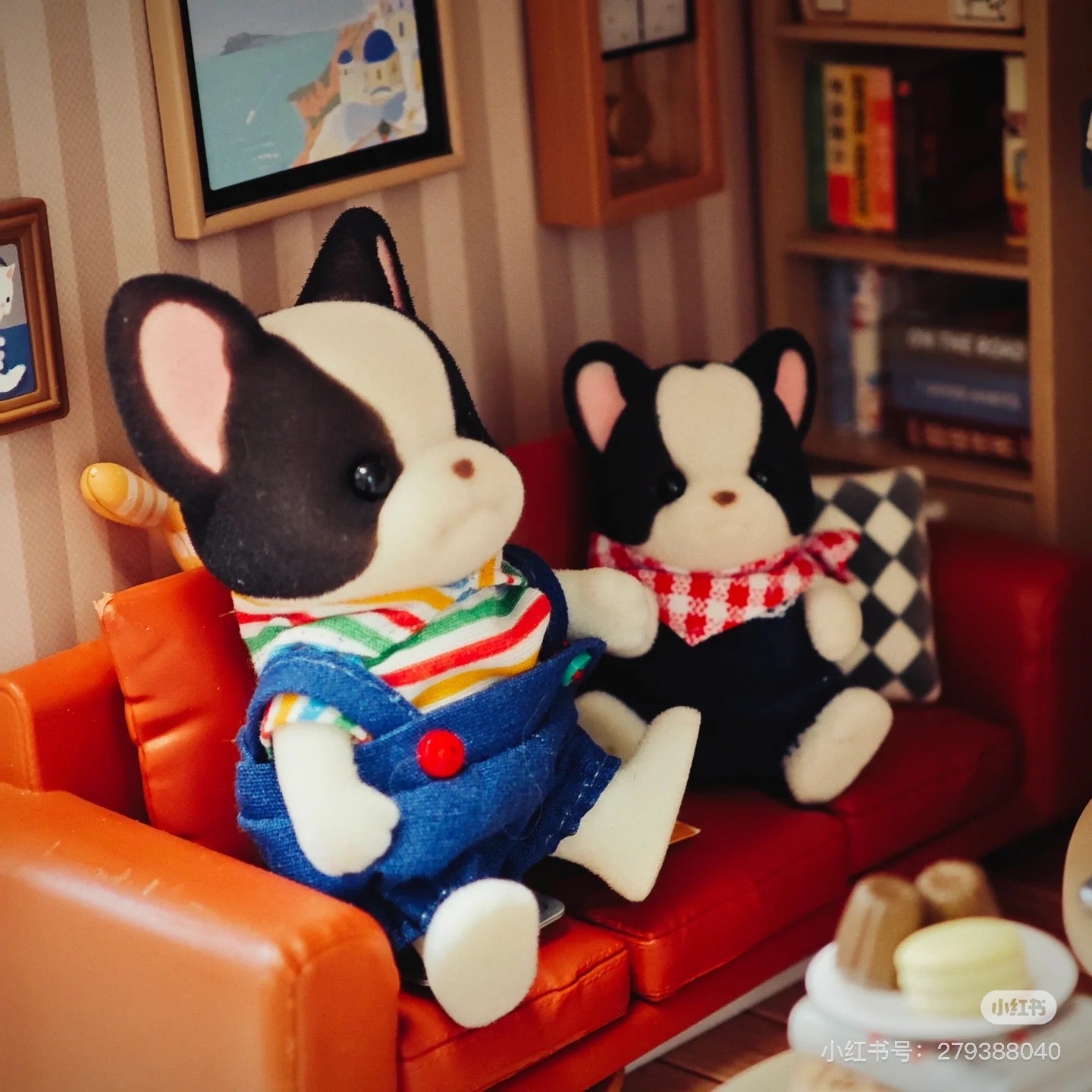 【limit 1】SylvanianFamilies｜French Bulldog Family Set