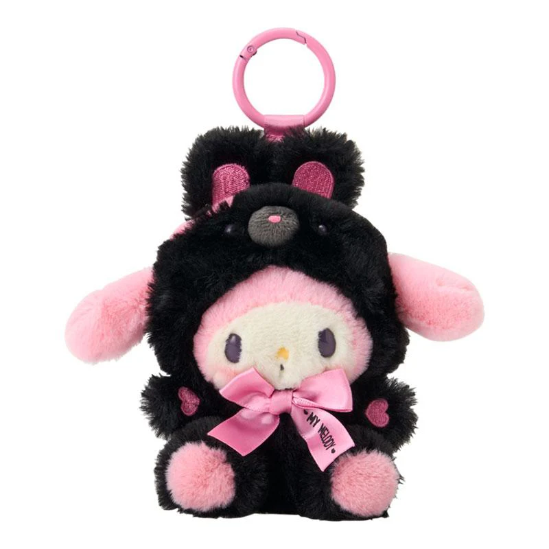 Sanrio｜Black Animals Mascot Holder /Plush Keychain｜W15×D7×H14.5cm approx.