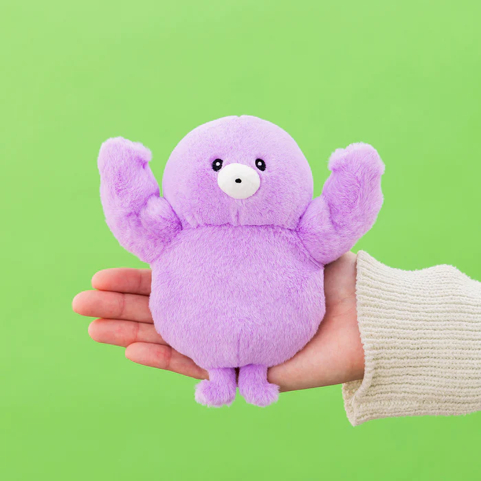 Nagano自嘲熊｜Characters Strong Nakama Fluffy Plush强壮肌肉迷你毛茸茸玩偶摆件/公仔/内有骨架和沙袋可摆造型｜約H150×W130×D70mm