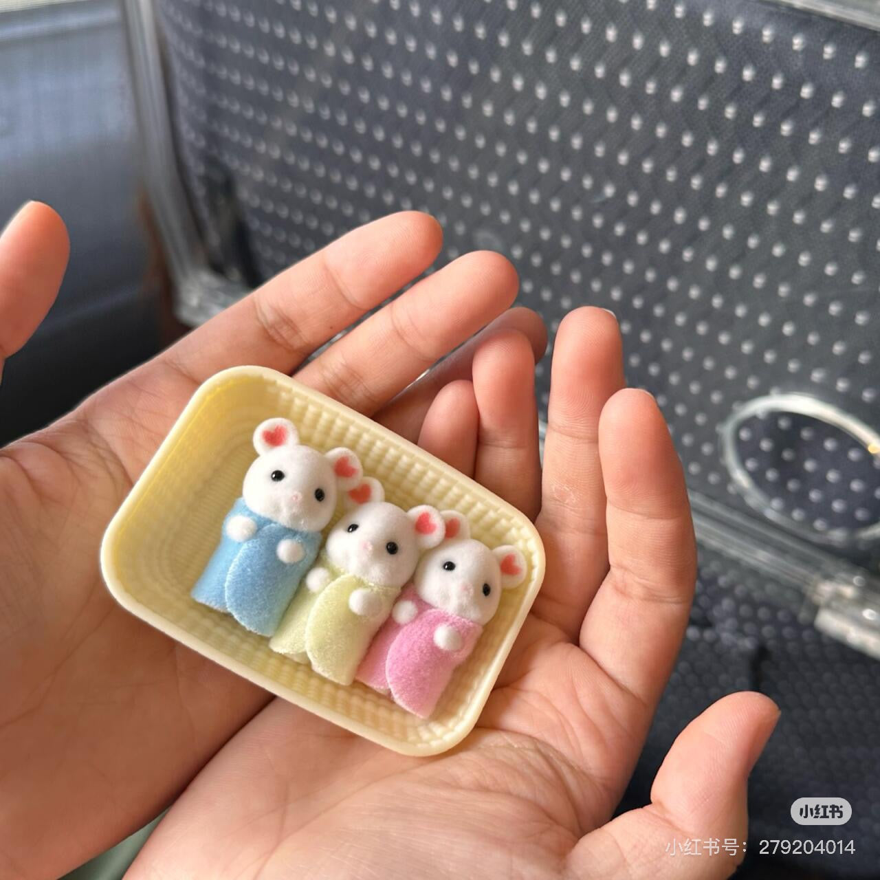 SylvanianFamilies｜Marshmallow Mouse Triplets-5337