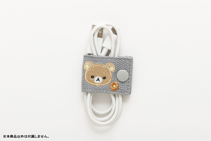 Rilakkuma｜Embroidered Cord Holder｜40×105mm approx.