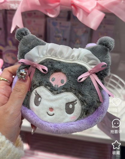 Sanrio｜Mezzo Piano Rabbit face-shaped pouch