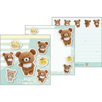 Rilakkuma｜ Memo Plushie Photo Series Vol. 2 Memo Pad Mini Memo Square mystery bag/blind box/All 24 types｜1pc（副本）