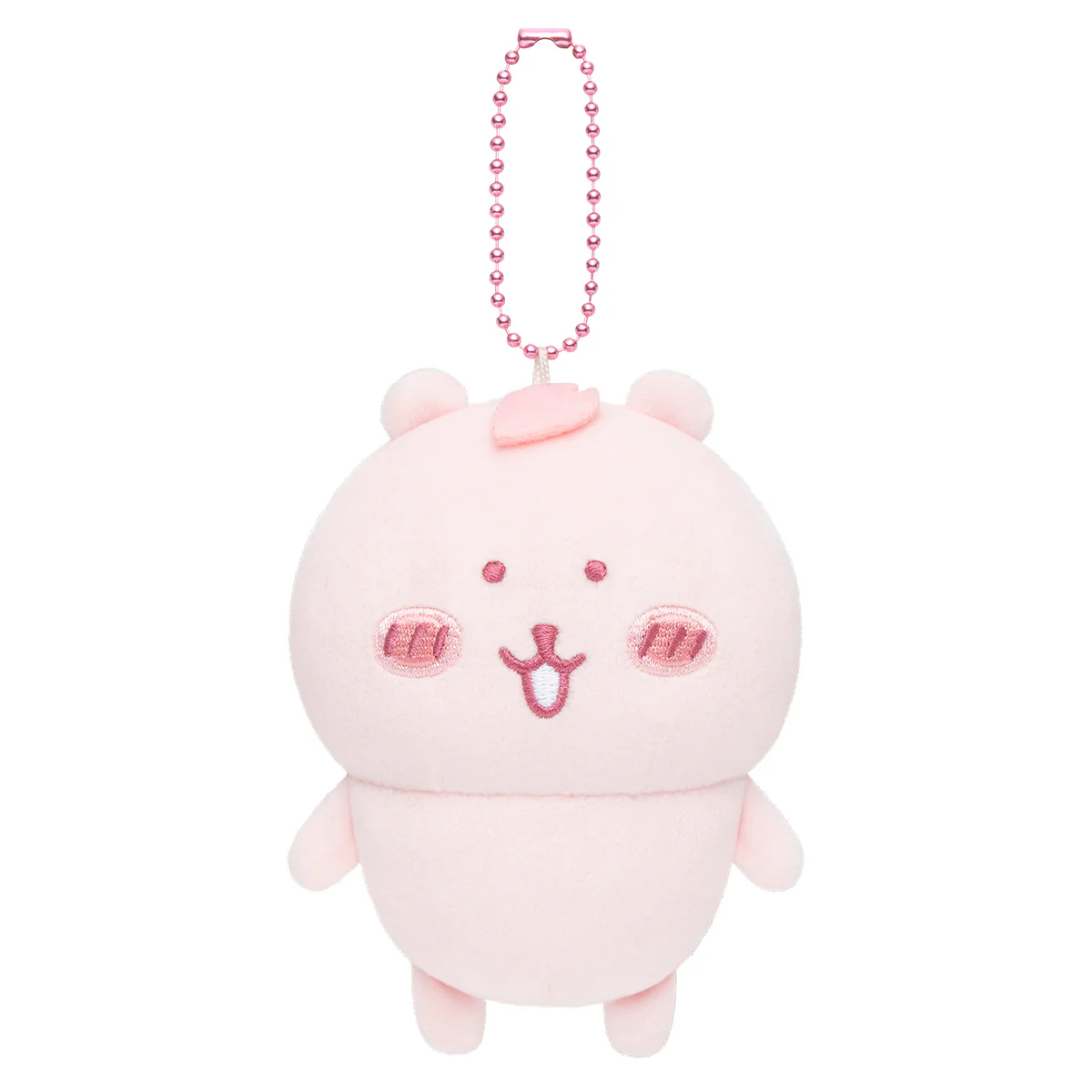 Nagano｜Characters Cherry Blossom Pink Mascot Holder /Plush Keychain｜H110×W85×D50mm approx.