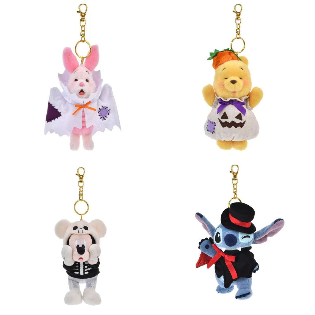 Disney｜Halloween Costume Mascot Holder /Plush Keychain｜ 19×10×8cm approx.