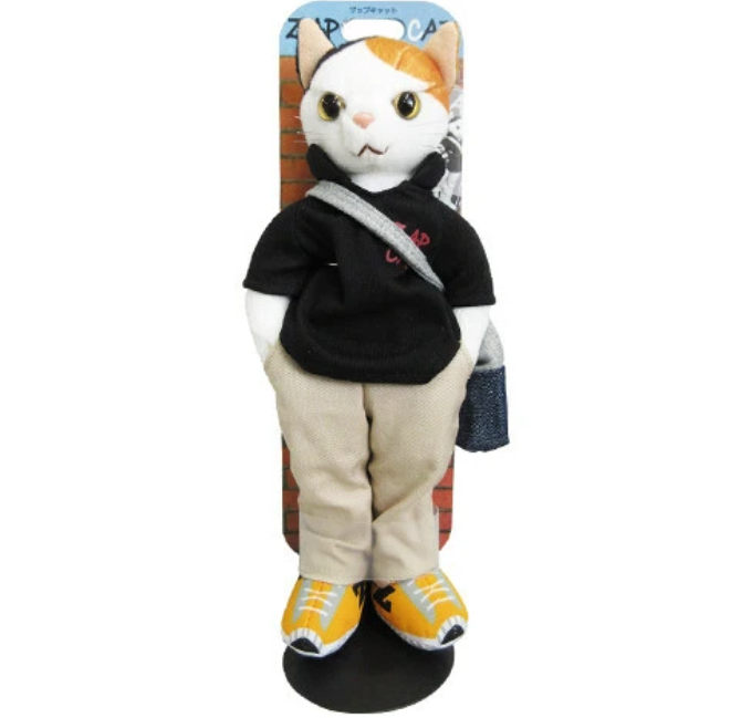 ZAP CAT｜Animal Plush Dolls/Plush Toy｜Height 27cm approx.