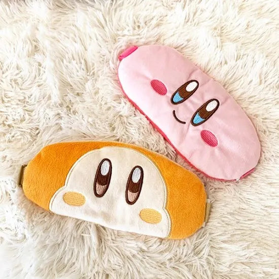 Kirby｜角色柔软眼罩｜縦9.5×横20×幅2.5ｃｍ