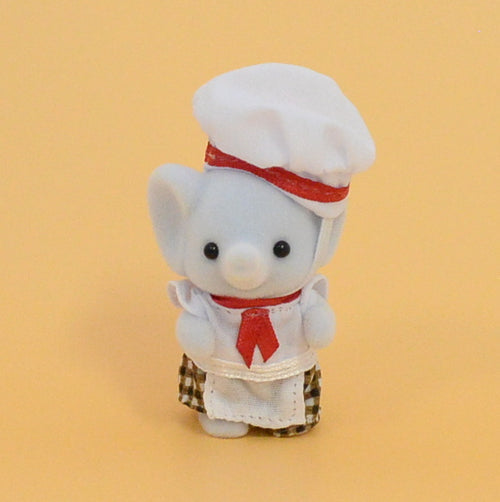 SylvanianFamilies｜FOREST KITCHEN BABY ELEPHANT CHEF