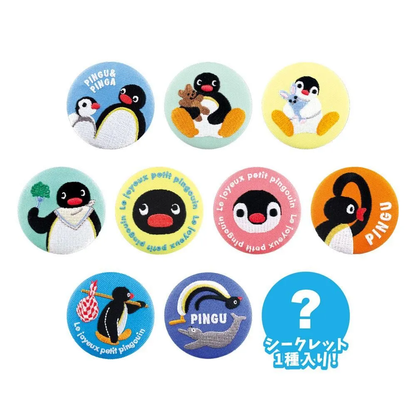 Pingu｜embroidered can badge mystery bag/blind box/All 10 types｜1pcs