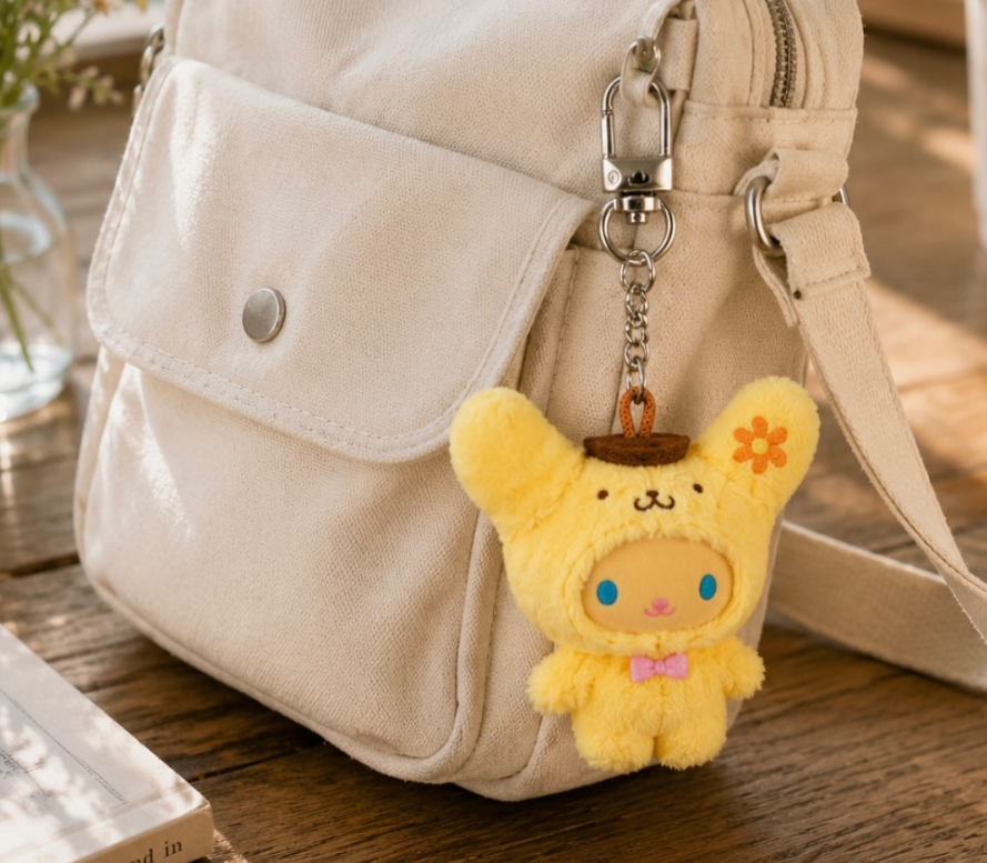 Sanrio｜chibittomo Pompompurin 3Oth ANNIVERSARY Ano Koro no Pompompurin Mascot Charm mystery bag/blind box/All 8 types｜1pc