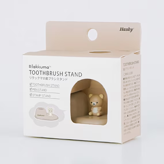 Rilakkuma｜toothbrush stand｜6 x 3.5 x 5 cm approx.
