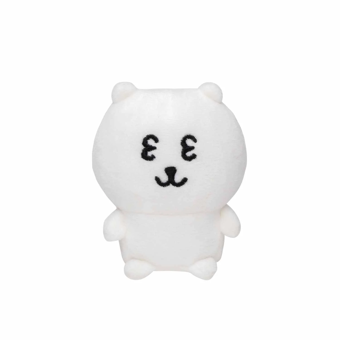 Nagano｜Minimimi Osuwari（Joke Bear/nemui）Mascot Hand-held Plush Toy｜H70×W60×D40mm approx.