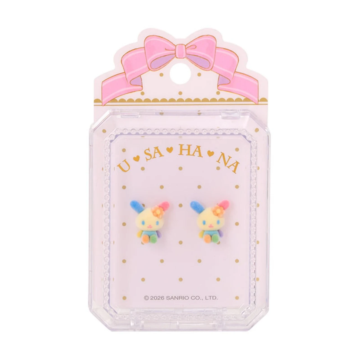 Sanrio｜Characters Flocky Earrings Set｜1.5×1×1.5cm approx.