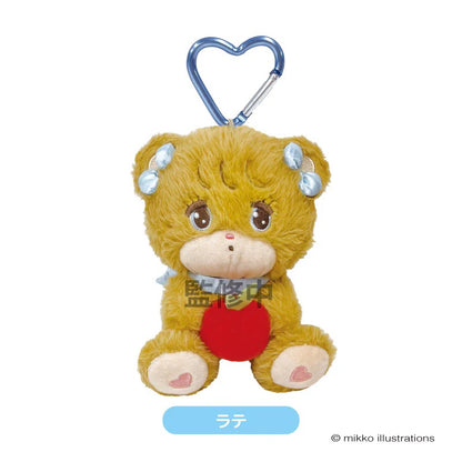 mikko illustrations｜Mascot Holder /Plush Keychain｜ H160 x W100 x D110mm approx.