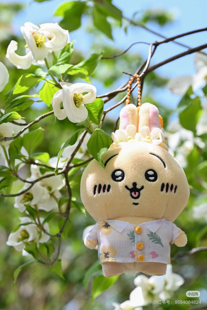 Chiikawa 吉伊卡哇｜Traveling Petite Mini Mascot观光旅行系列毛绒玩偶挂件/包挂｜约H150×W55×D80mm