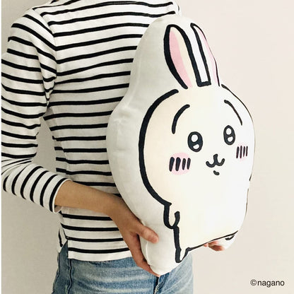 Chiikawa 吉伊卡哇｜mochi手感人形抱枕/正反都可爱｜約H290×W350×D430mm