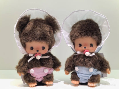 Monchhichi｜Bebichhichi Plush Doll｜S/13 x 8.7 x 6.2 cm approx.✔️