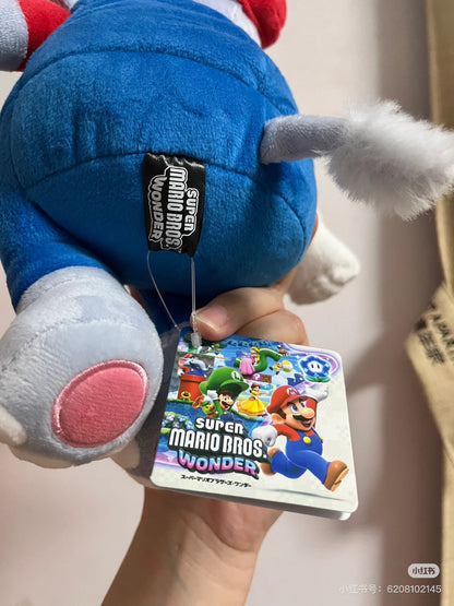 Nintendo｜San-ei Super Mario Bros. Wonder: SMW01 Elephant Mario Plush (S)《马里奥惊奇》游戏变身大象毛绒玩偶/公仔/S号｜约150x140x260mm