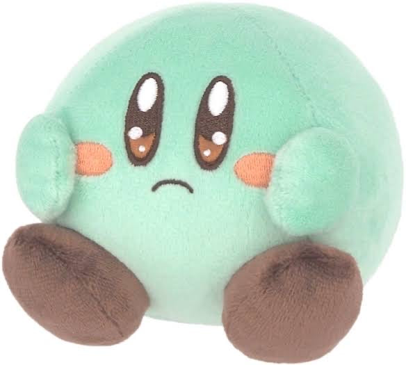 Kirby｜美食节系列吃饭饭表情包小玩偶/公仔｜约H12 x W11 x D10 cm