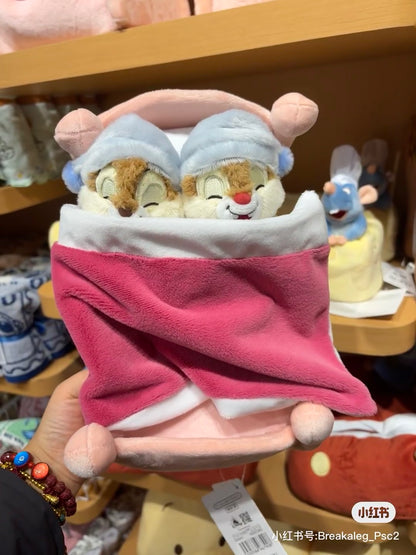 Disney迪士尼｜Tissue Box Cover 东迪可爱角色毛绒玩偶纸巾盒｜约H17.5 x W26 x D14 (cm)