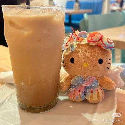 HelloKitty凯蒂猫｜HAWAII夏威夷黑皮kitty50周年限定挂件/包挂