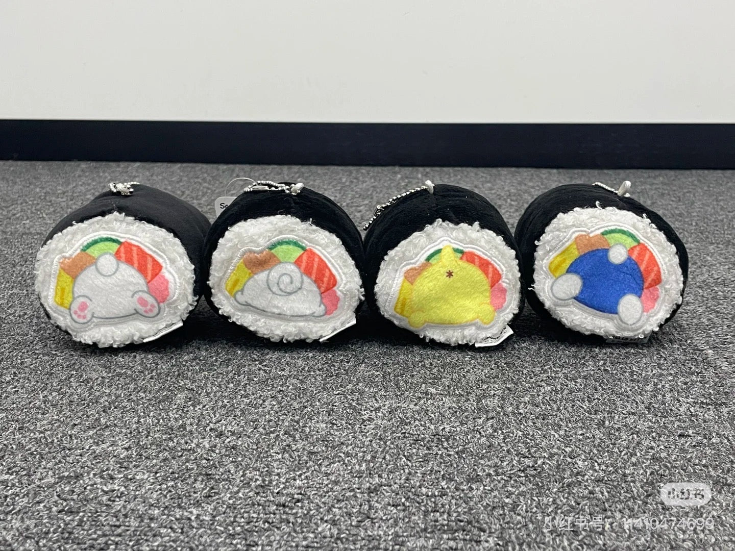 Sanrio｜Sushi Roll Mascot Holder /Plush Keychain